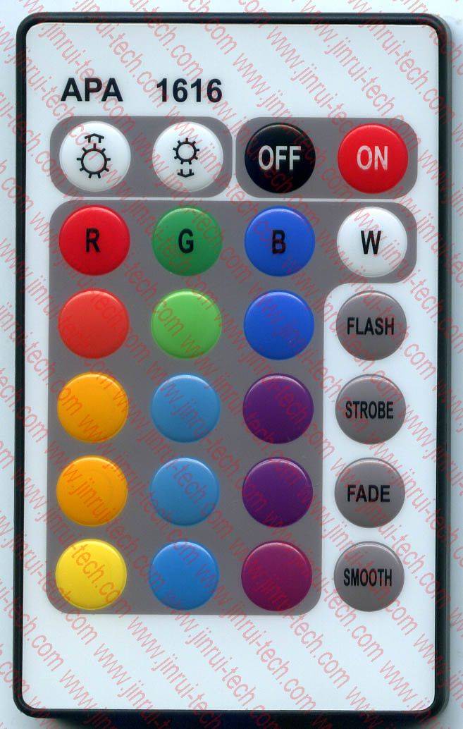 JRM016_灯控遥控器、LED遥控器、RGB遥控器、调光遥控器、红外遥控器